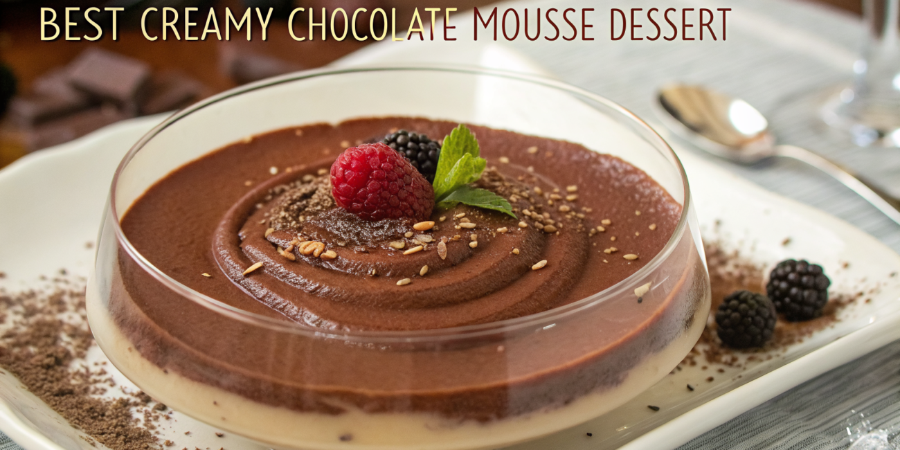 Best Creamy Chocolate Mousse Dessert.webp