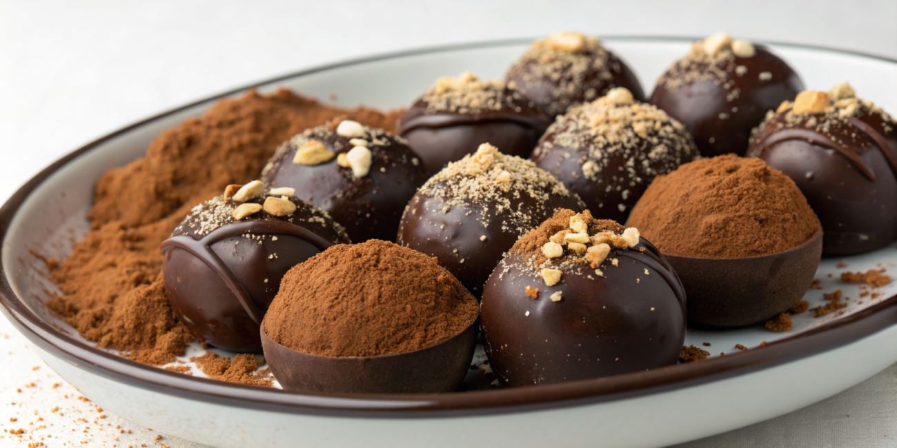 Simple Homemade Chocolate Truffles.webp