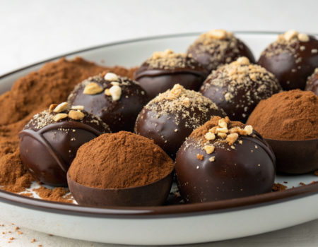 Simple Homemade Chocolate Truffles.webp