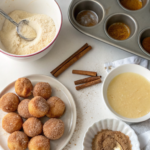 How to Prepare Mini Donut Bites with Cinnamon SugarIngredients